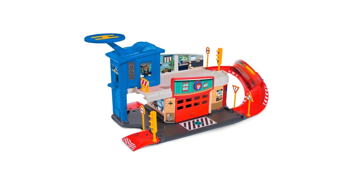 Jada Toys Sam Fire Police Action Centre, Spielgebäude