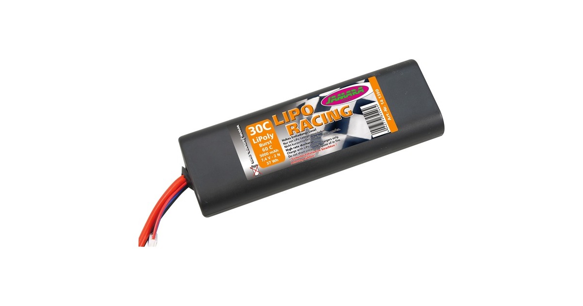 Jamara Akkupack LiPo-Racing 7,4V 5000mAh 2 N 30C