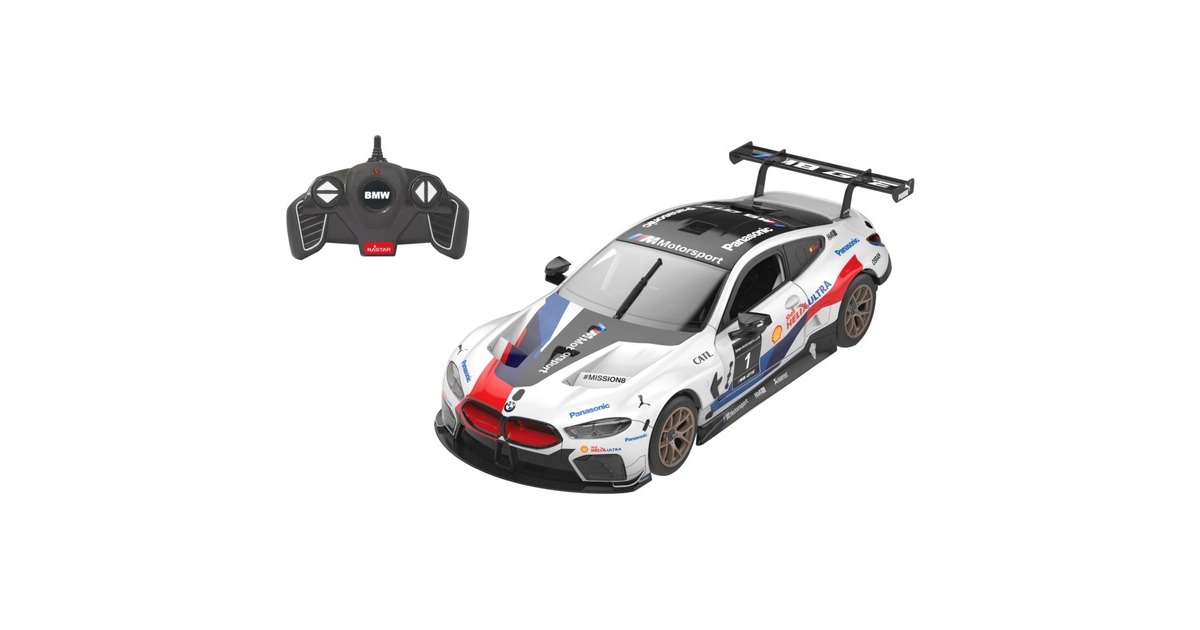 Jamara BMW M8 GTE Bausatz, RC(weiß/schwarz, 1:18)