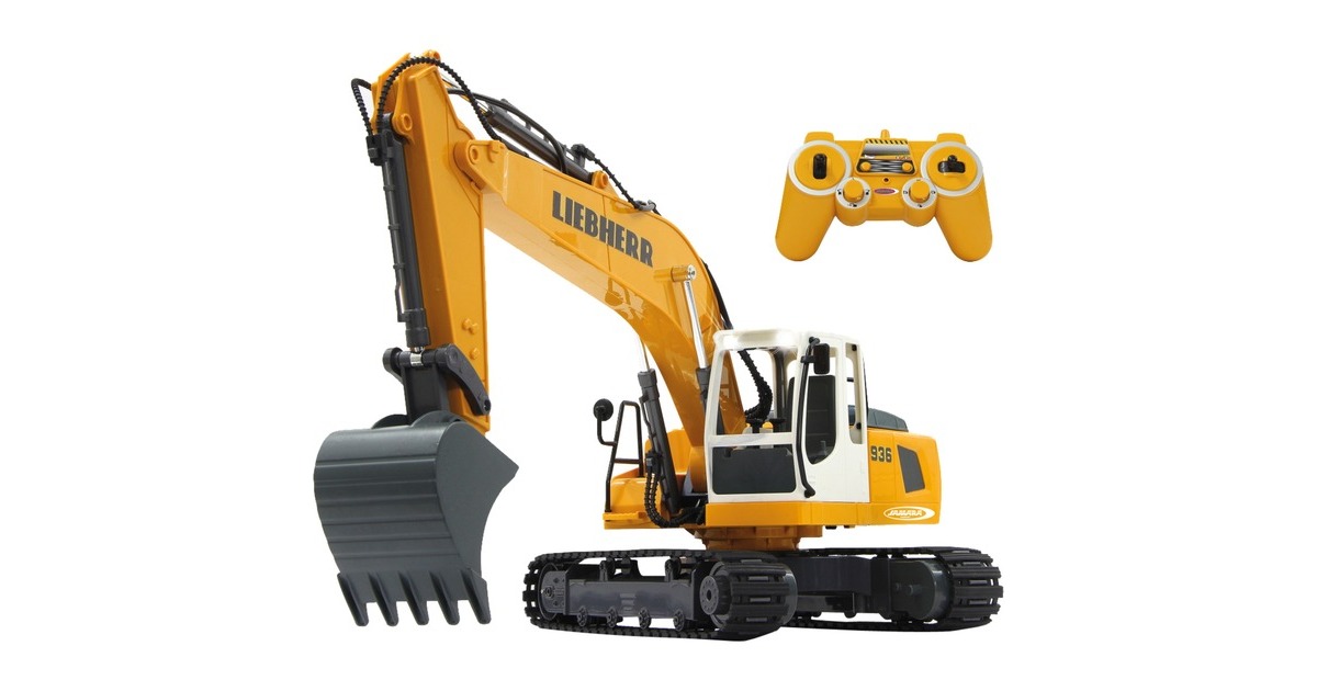 Jamara Bagger Liebherr R936 2,4G, RC(gelb, 1:20)