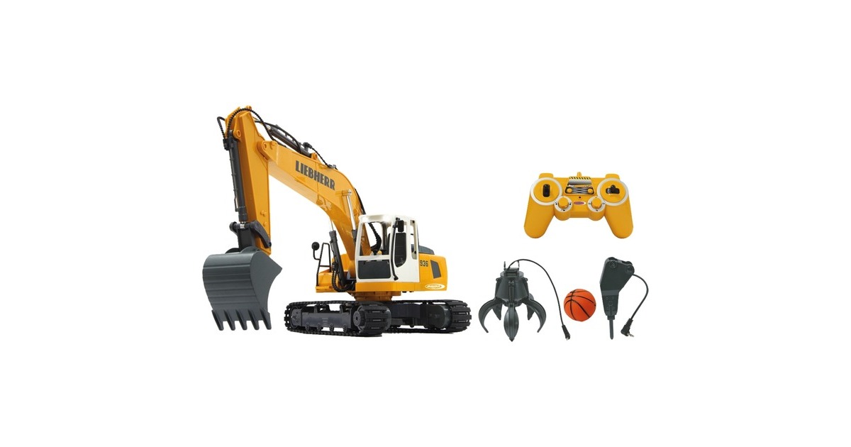 Jamara Bagger Liebherr R936 Destruction-Set, RC(gelb, 1:20)