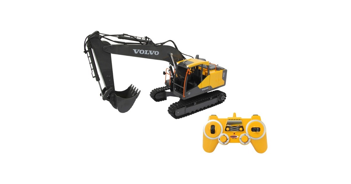 Jamara Bagger Volvo EC160E, RC(gelb/schwarz, 1:16)