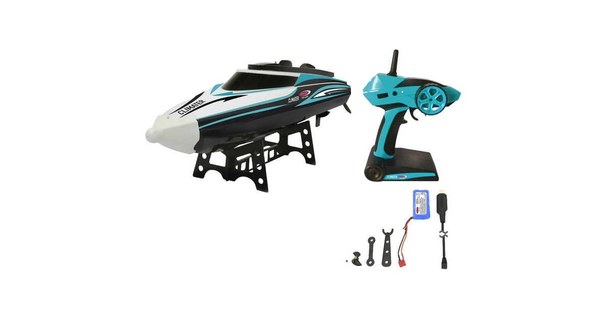 Jamara Climater Speedboot, RC(schwarz/weiß)