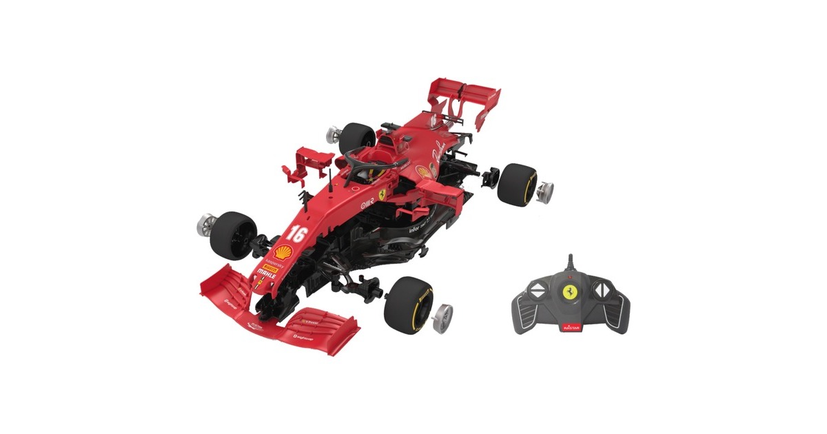 Jamara Ferrari SF 1000 Bausatz, RC(rot/schwarz, 1:18)