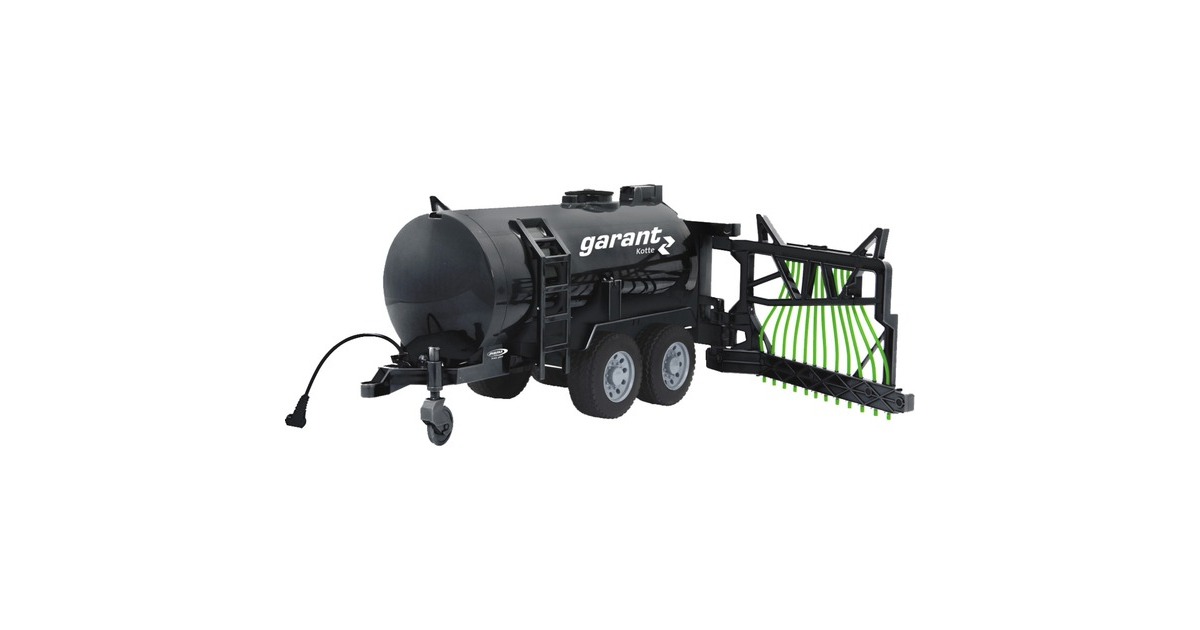 Jamara Garant Fasswagen mit Schlauchverteiler, RC(schwarz, 1:16)