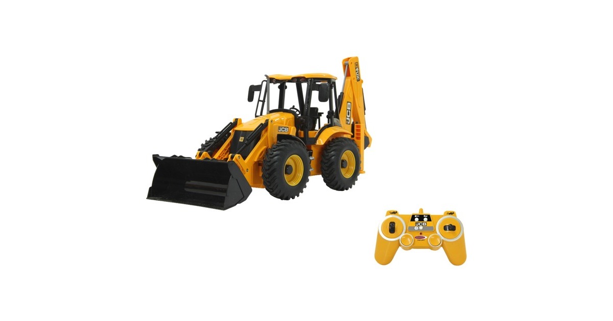 Jamara JCB Baggerlader, RC(gelb/schwarz, 1:20)