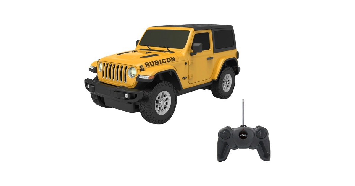 Jamara Jeep Wrangler JL, RC(gelb/schwarz, 1:24)