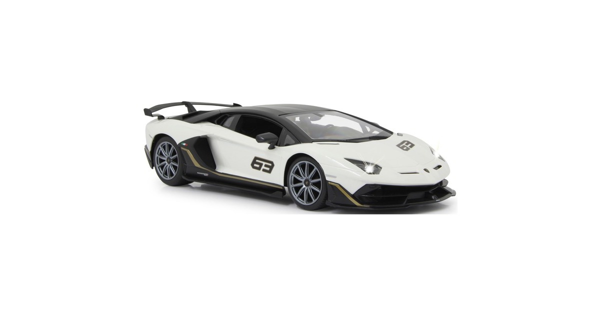 Jamara Lamborghini Aventador SVJ Performance, RC(weiß/schwarz, 1:14)