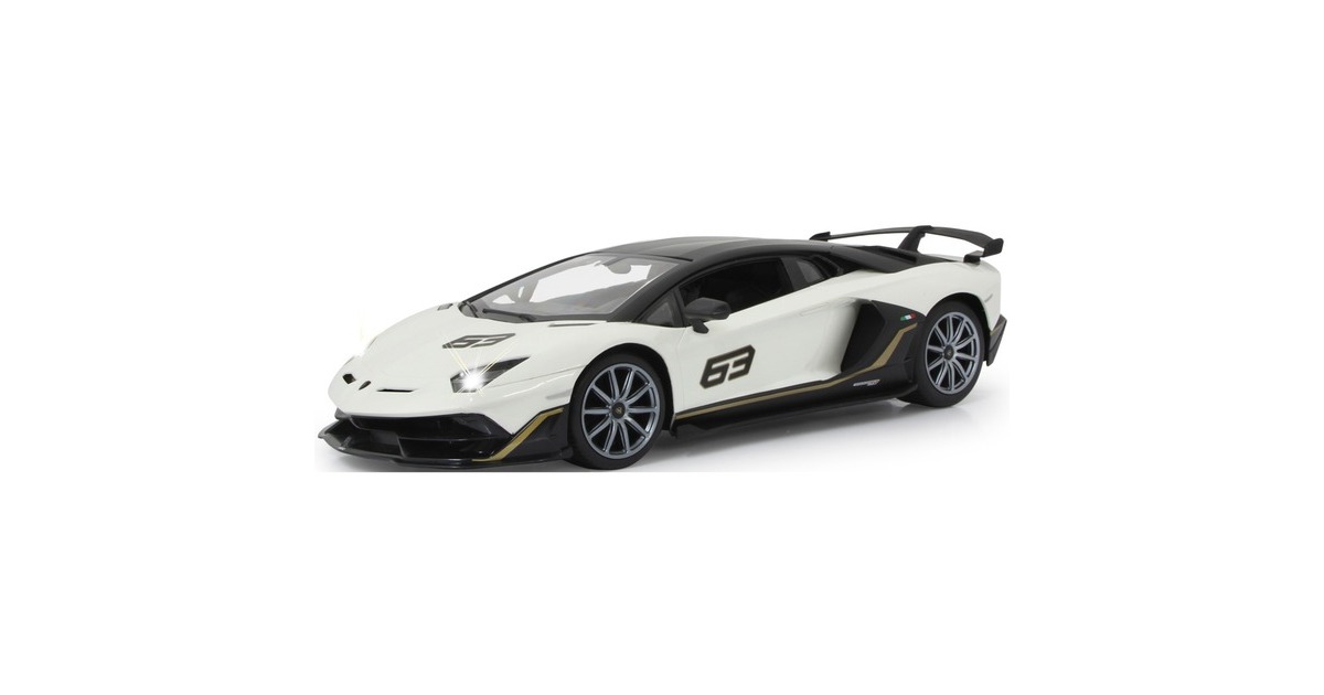 Jamara Lamborghini Aventador SVJ Performance, RC(weiß/schwarz, 1:14)