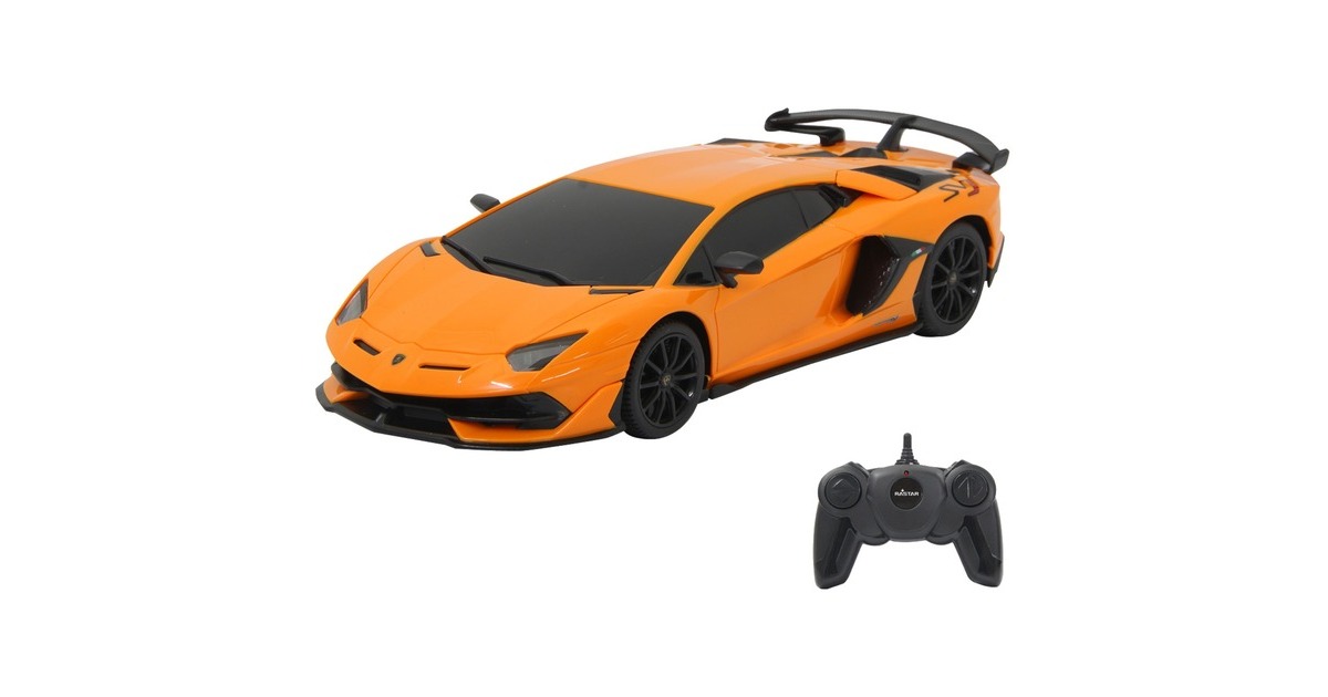 Jamara Lamborghini Aventador SVJ, RC(orange/schwarz, 1:24)
