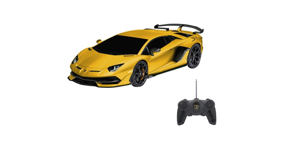 Jamara Lamborghini Aventador SVJ, RC(gelb/schwarz, 1:24)
