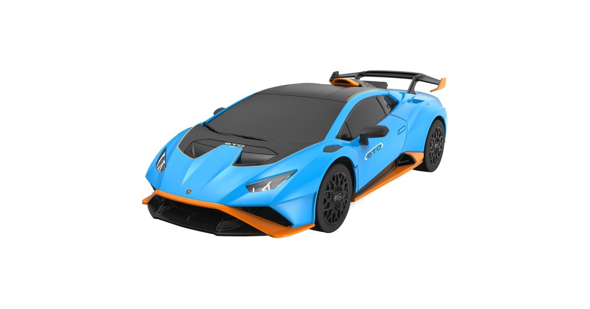 Jamara Lamborghini Huracán STO, RC(hellblau/orange, 1:24)