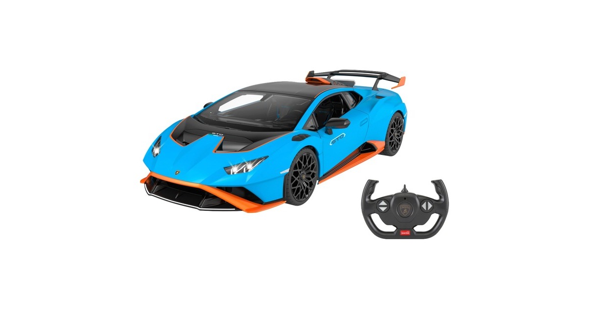 Jamara Lamborghini Huracán STO, RC(hellblau/orange, 1:14)