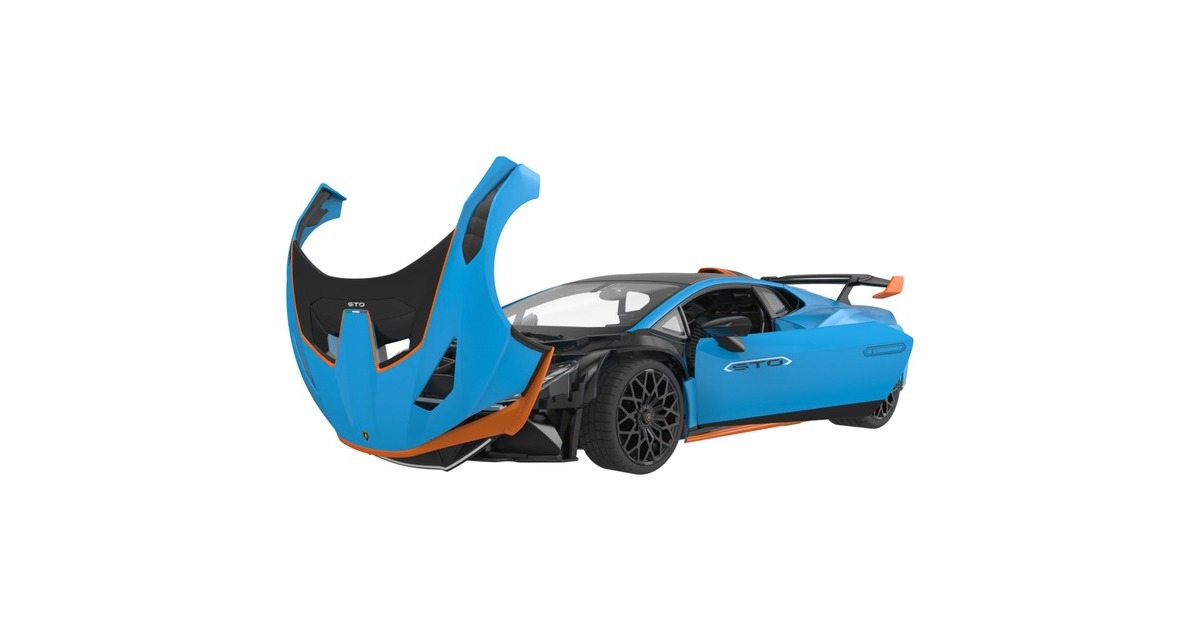 Jamara Lamborghini Huracán STO, RC(hellblau/orange, 1:14)