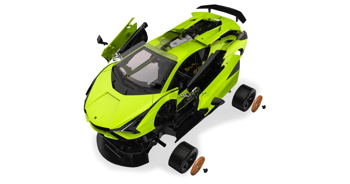 Jamara Lamborghini Sián FKP37 Bausatz, RC(grün/schwarz, 1:18)