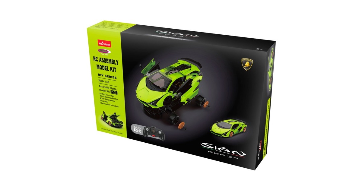 Jamara Lamborghini Sián FKP37 Bausatz, RC(grün/schwarz, 1:18)