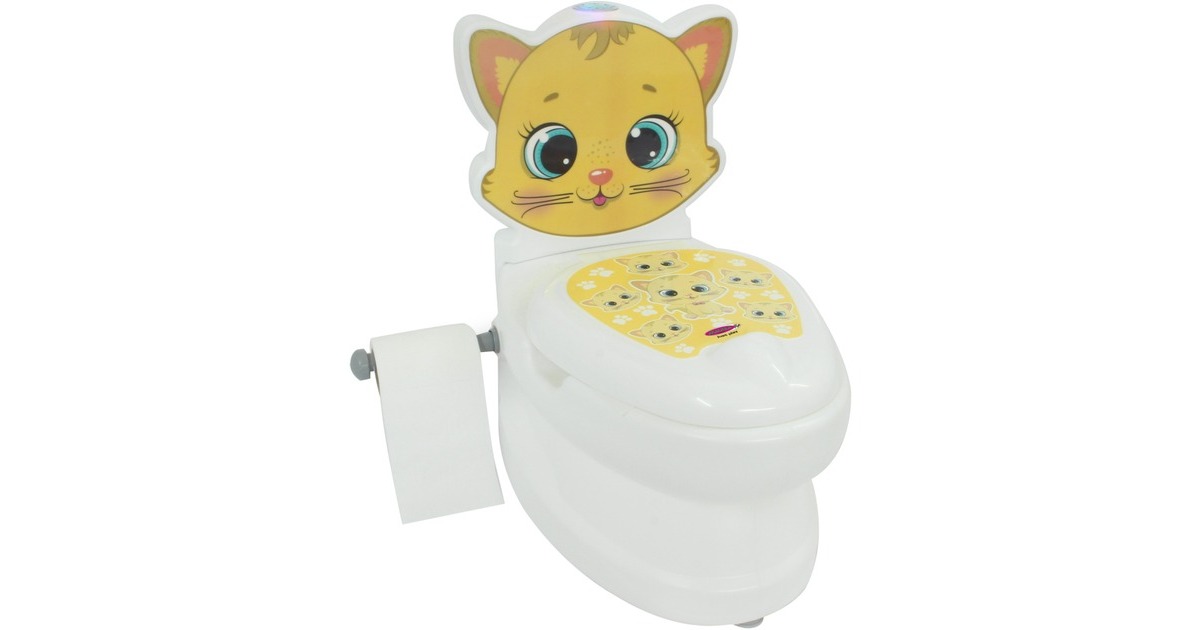 Jamara Meine kleine Toilette Katze, Töpfchen(weiß/mehrfarbig)