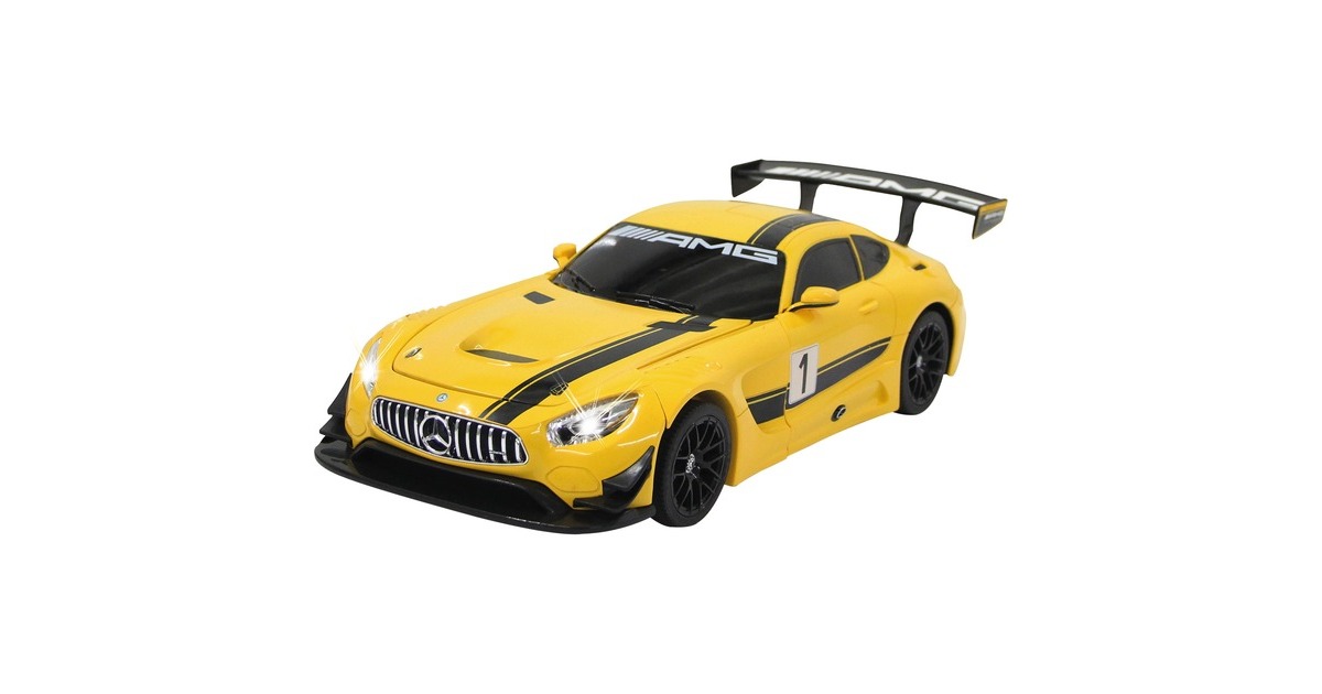 Jamara Mercedes AMG GT3 transformable 2,4 GHz(gelb/grau, 1:14)