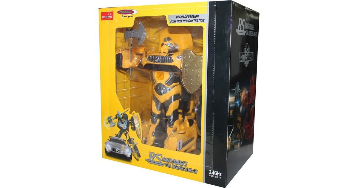 Jamara Mercedes AMG GT3 transformable 2,4 GHz(gelb/grau, 1:14)
