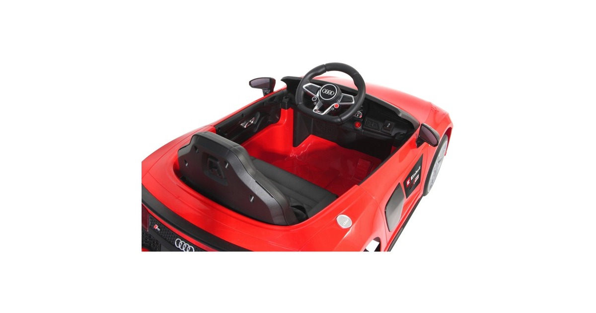 Jamara Ride-on Audi R8 Spyder, Kinderfahrzeug(rot, 18V, Einhell Power XChange)