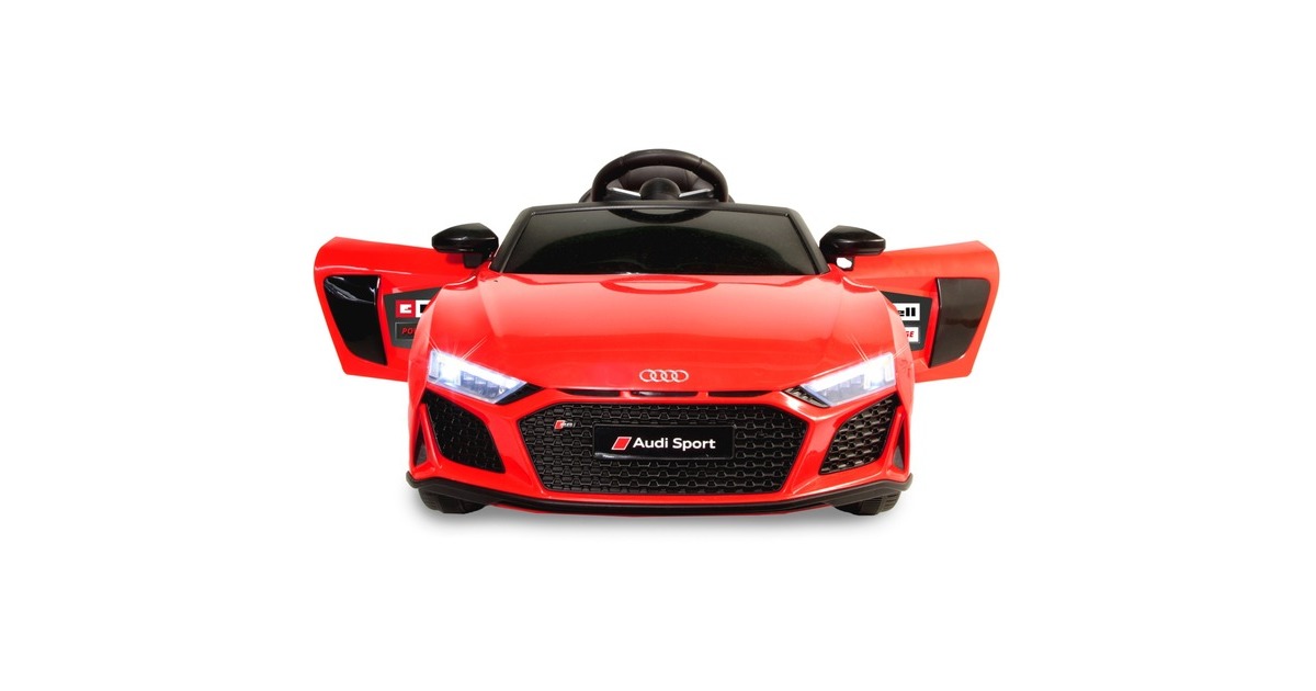 Jamara Ride-on Audi R8 Spyder, Kinderfahrzeug(rot, 18V, Einhell Power XChange)