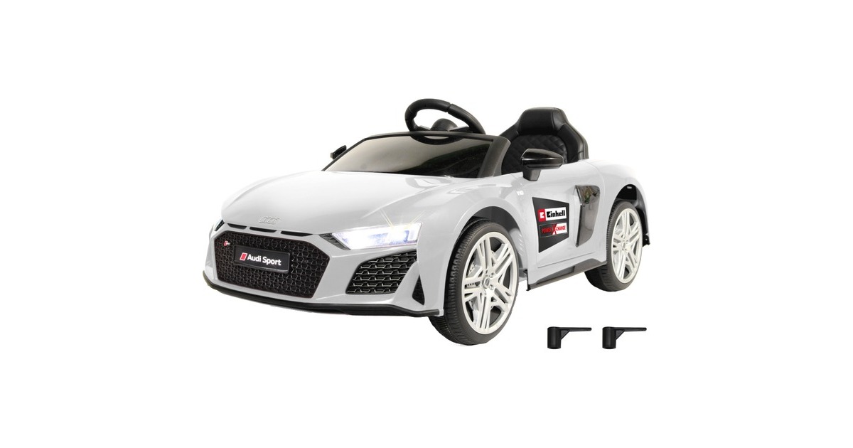 Jamara Ride-on Audi R8 Spyder, Kinderfahrzeug(weiß, 18V, Einhell Power XChange) Jamara Ride-on Audi R8 Spyder, Kinderfahrzeug(weiß, 18V, Einhell Power XChange)