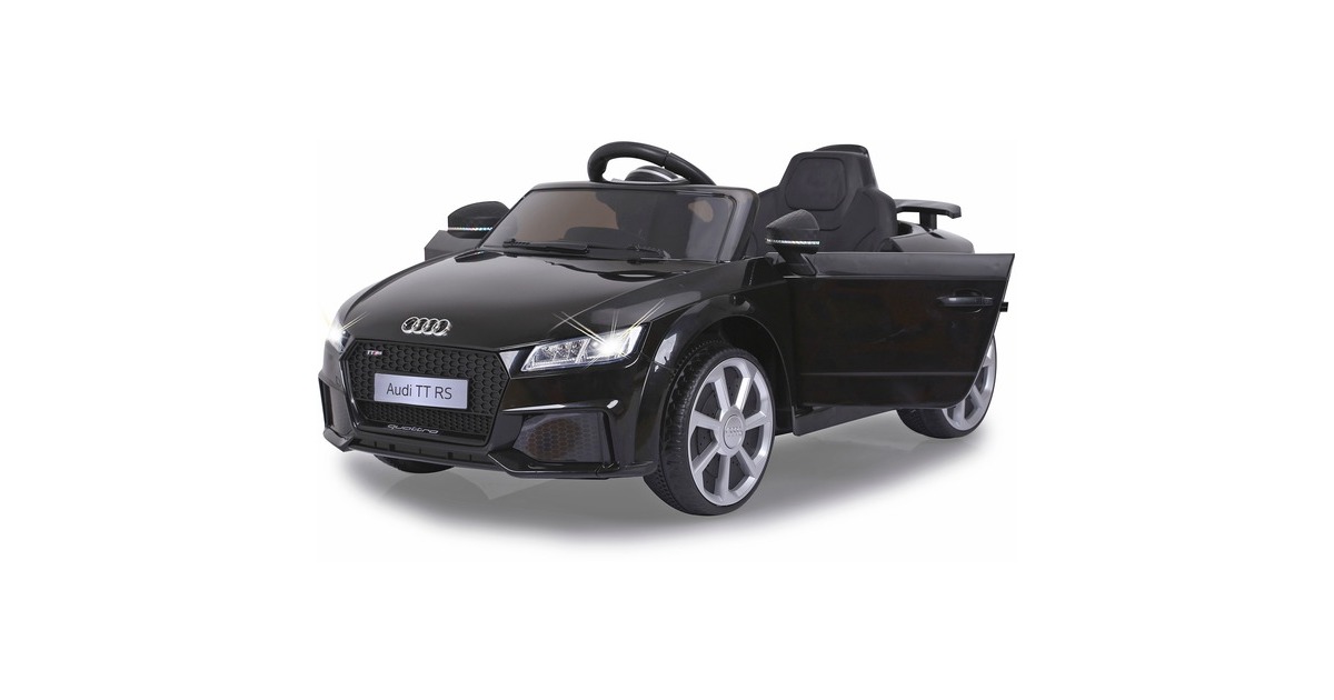 Jamara Ride-on Audi TT RS, Kinderfahrzeug(schwarz, 12 V)