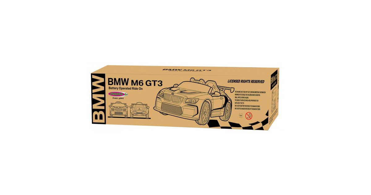 Jamara Ride-on BMW M6 GT3, Kinderfahrzeug(schwarz)