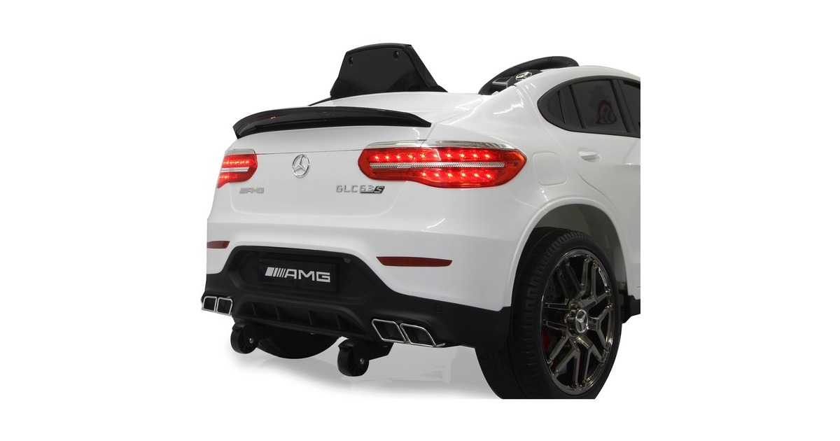 Jamara Ride-on Mercedes-Benz AMG GLC 63 S Coupé, Kinderfahrzeug(weiß, 12V)