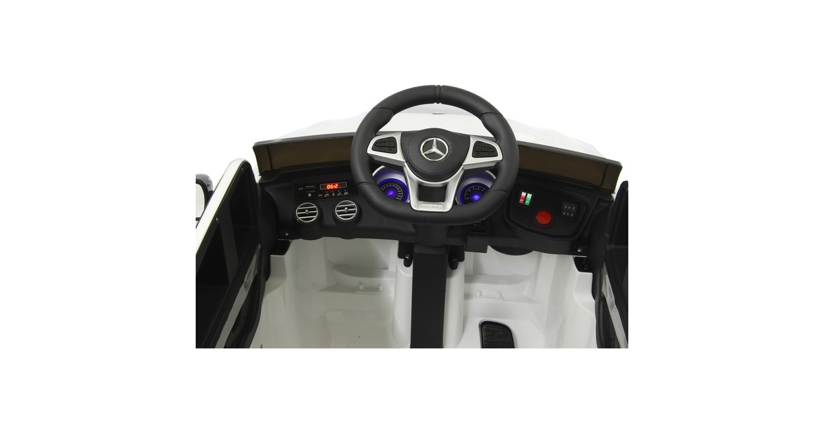 Jamara Ride-on Mercedes-Benz AMG GLC 63 S Coupé, Kinderfahrzeug(weiß, 12V)