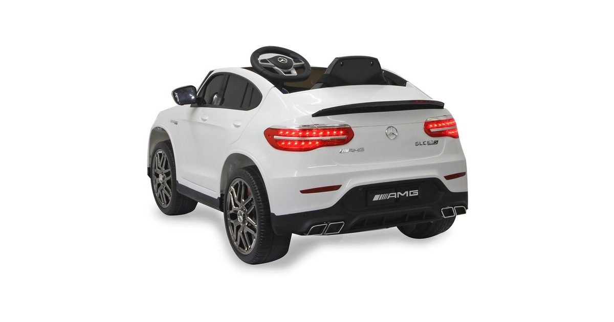 Jamara Ride-on Mercedes-Benz AMG GLC 63 S Coupé, Kinderfahrzeug(weiß, 12V)