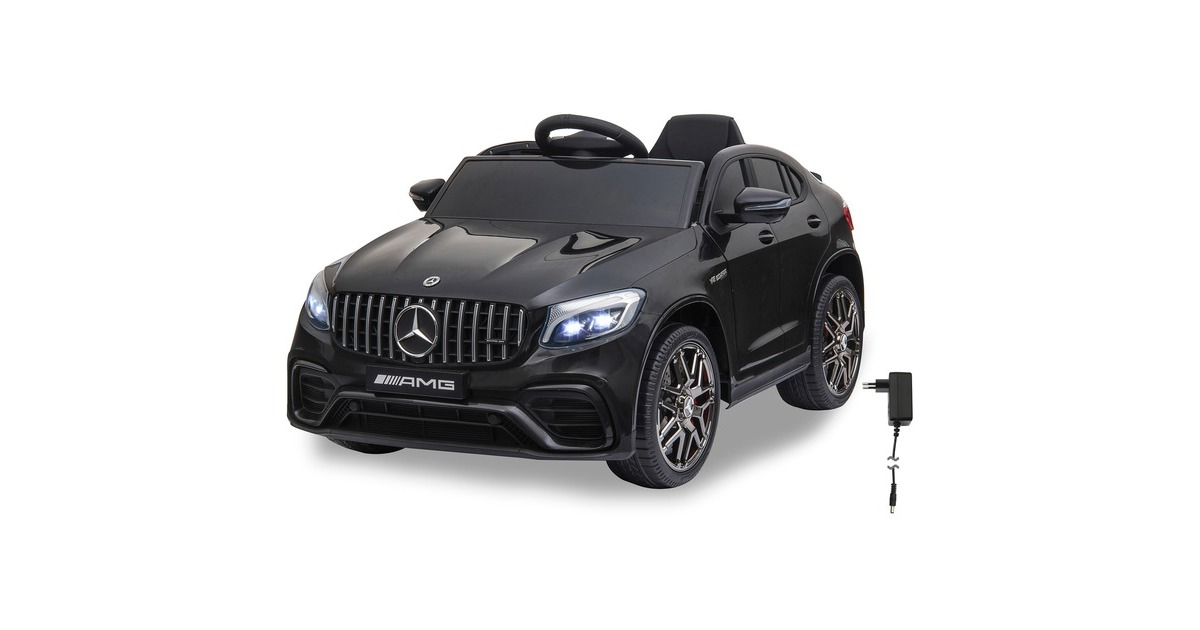 Jamara Ride-on Mercedes-Benz AMG GLC 63 S Coupé, Kinderfahrzeug(schwarz, 12V)