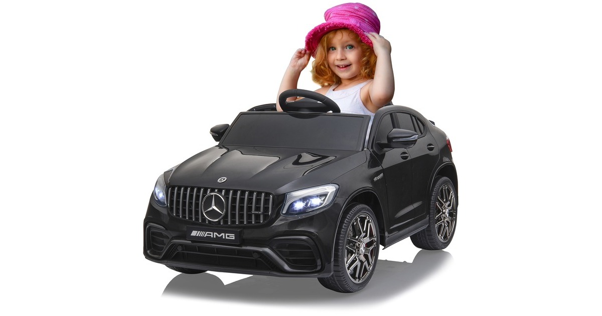 Jamara Ride-on Mercedes-Benz AMG GLC 63 S Coupé, Kinderfahrzeug(schwarz, 12V)