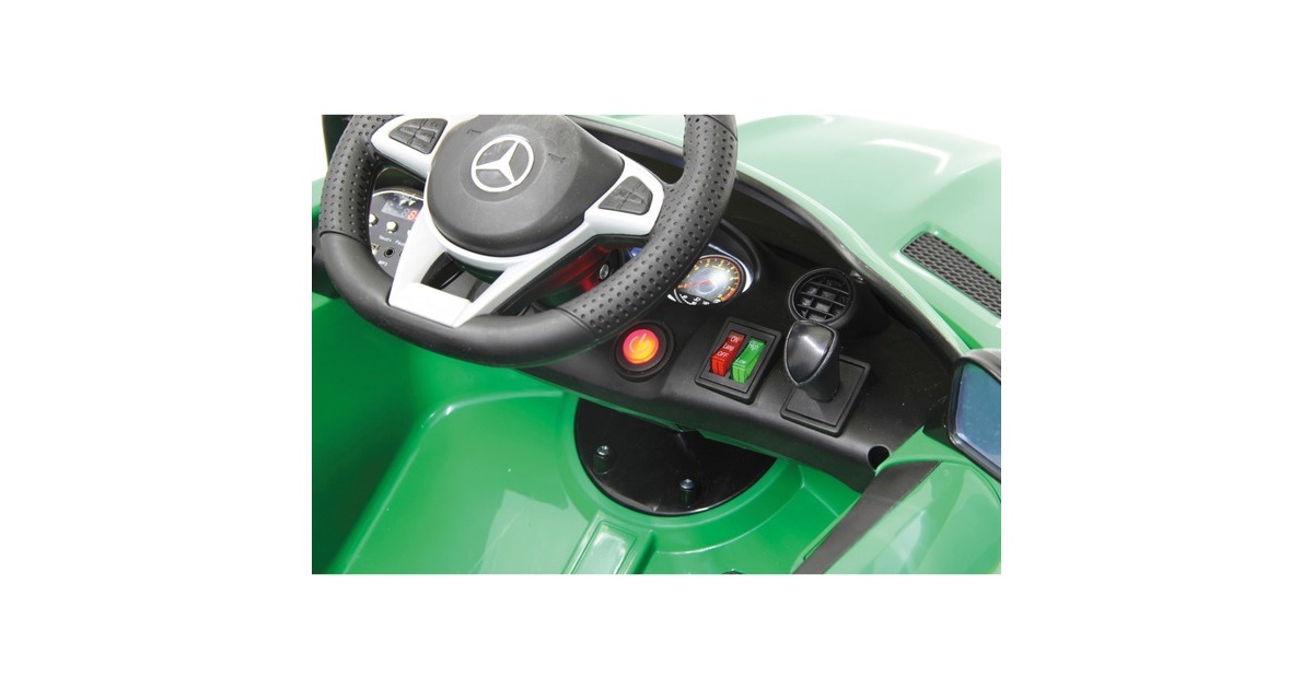 Jamara Ride-on Mercedes-Benz AMG GT R, Kinderfahrzeug(grün, 12 V)