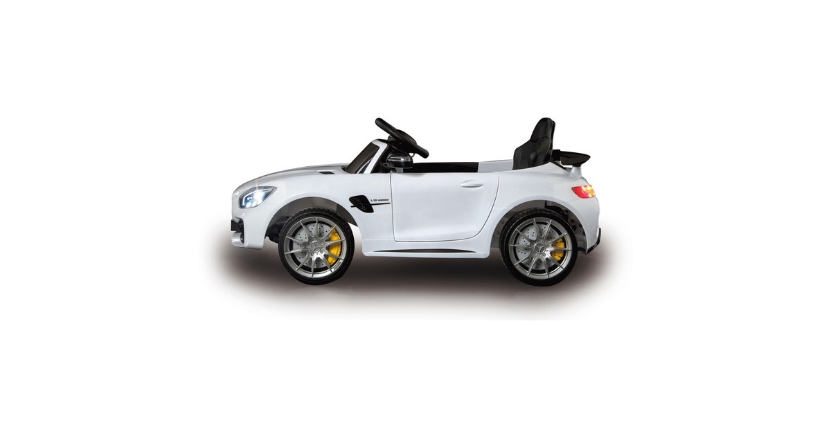 Jamara Ride-on Mercedes-Benz AMG GT R, Kinderfahrzeug(weiß, 12 V)