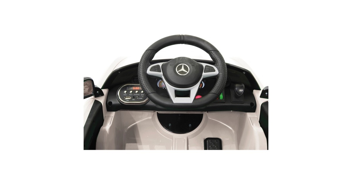 Jamara Ride-on Mercedes-Benz AMG GT R, Kinderfahrzeug(weiß, 12 V)