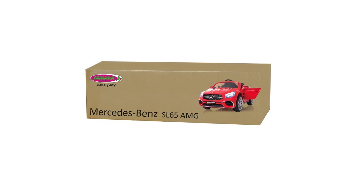 Jamara Ride-on Mercedes-Benz AMG SL65, Kinderfahrzeug(rot, 12 V)