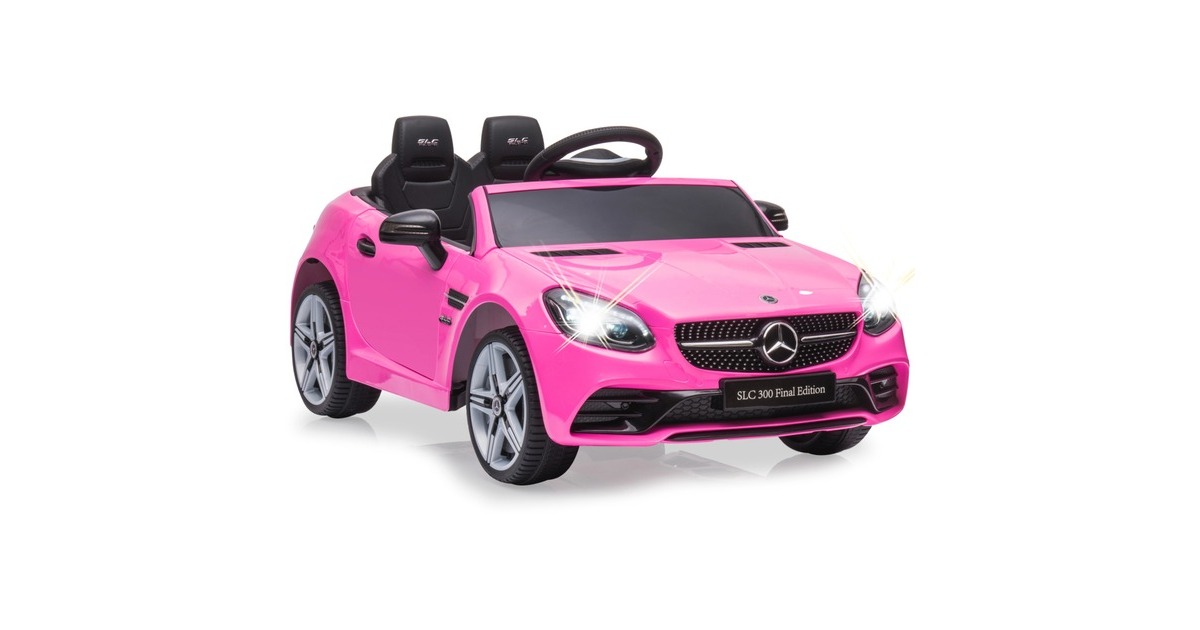 Jamara Ride-on Mercedes-Benz SLC, Kinderfahrzeug(pink, 12V)