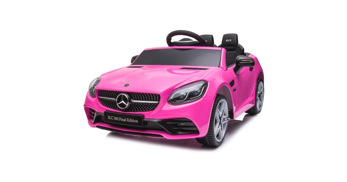 Jamara Ride-on Mercedes-Benz SLC, Kinderfahrzeug(pink, 12V)