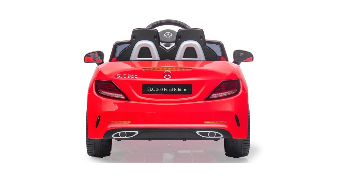 Jamara Ride-on Mercedes-Benz SLC, Kinderfahrzeug(rot, 12V)