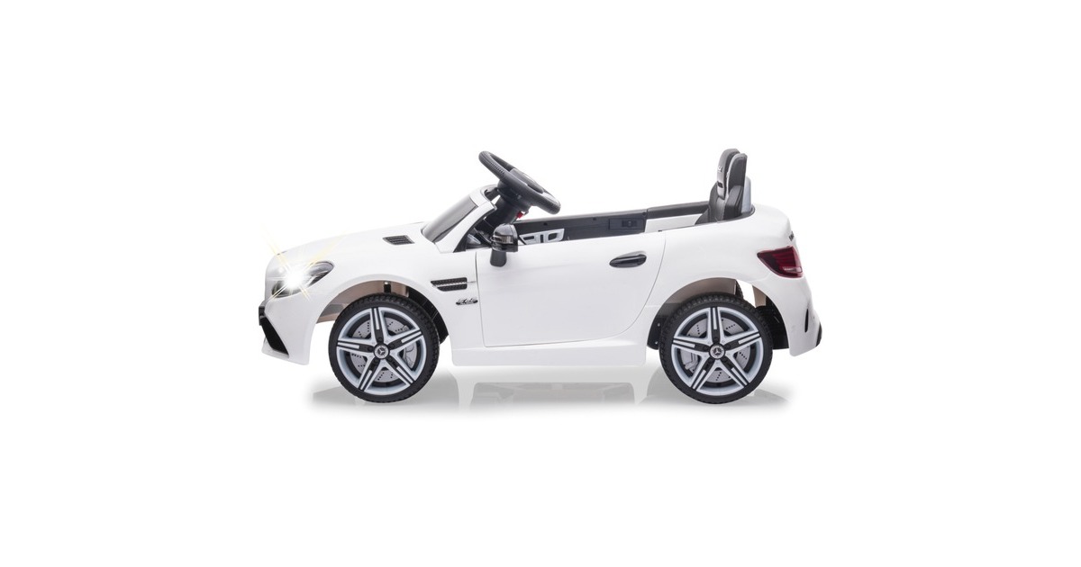 Jamara Ride-on Mercedes-Benz SLC, Kinderfahrzeug(weiß, 12V)