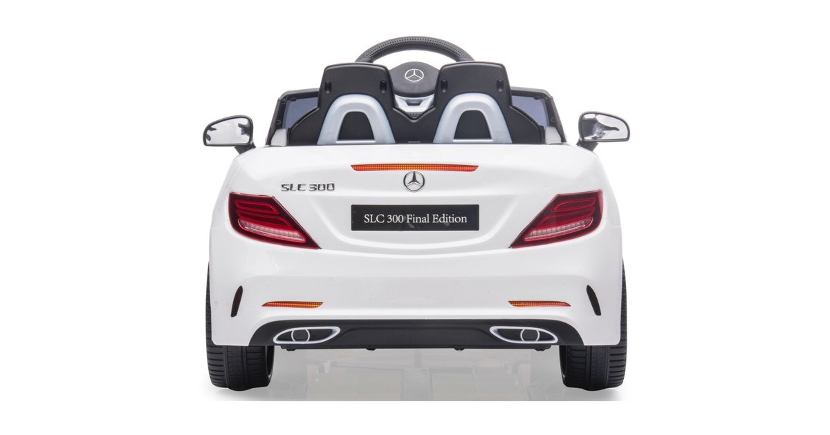 Jamara Ride-on Mercedes-Benz SLC, Kinderfahrzeug(weiß, 12V)