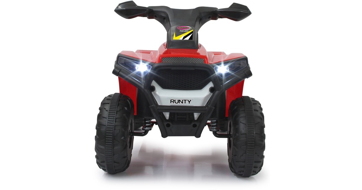 Jamara Ride-on Mini Quad Runty, Kinderfahrzeug(rot/schwarz, 6 V)