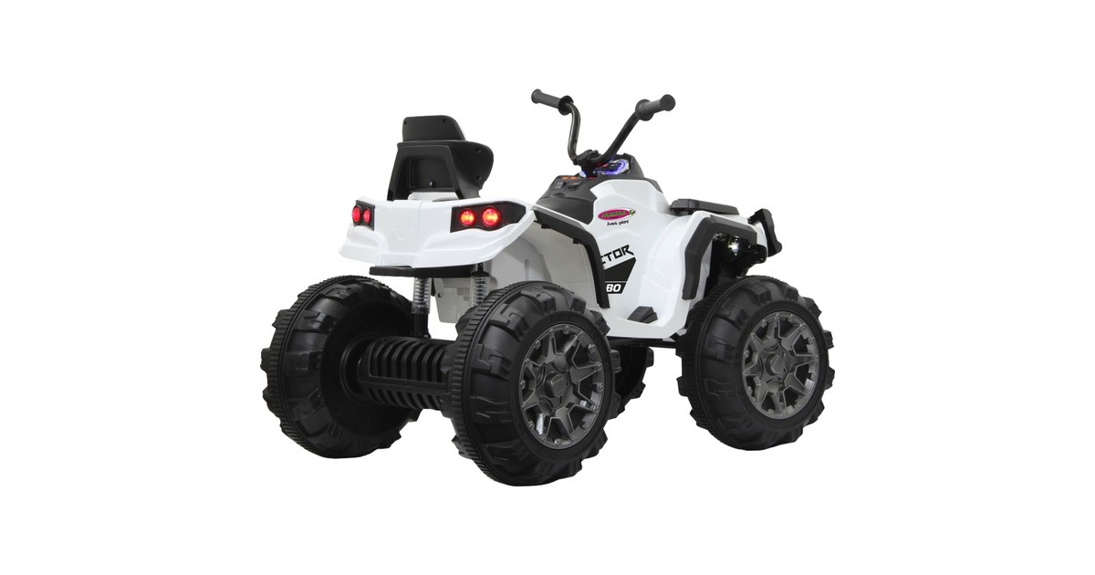 Jamara Ride-on Protector Quad, Kinderfahrzeug(weiß, 12 V)
