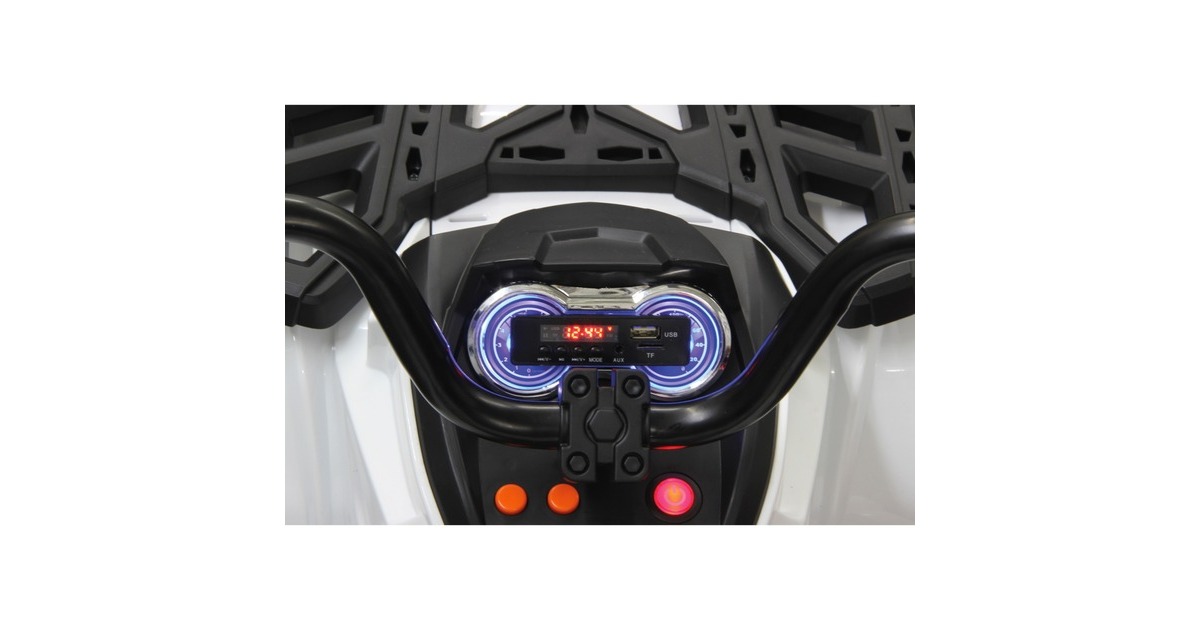 Jamara Ride-on Protector Quad, Kinderfahrzeug(weiß, 12 V)