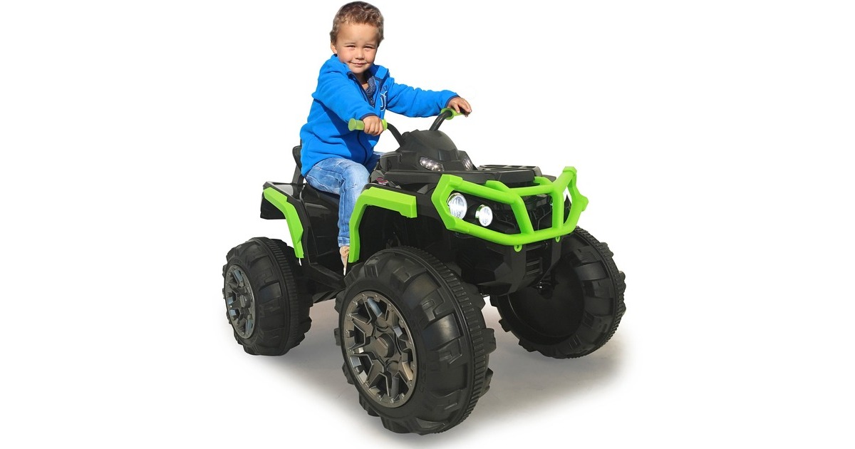 Jamara Ride-on Quad Protector, Kinderfahrzeug(grün, 12V)