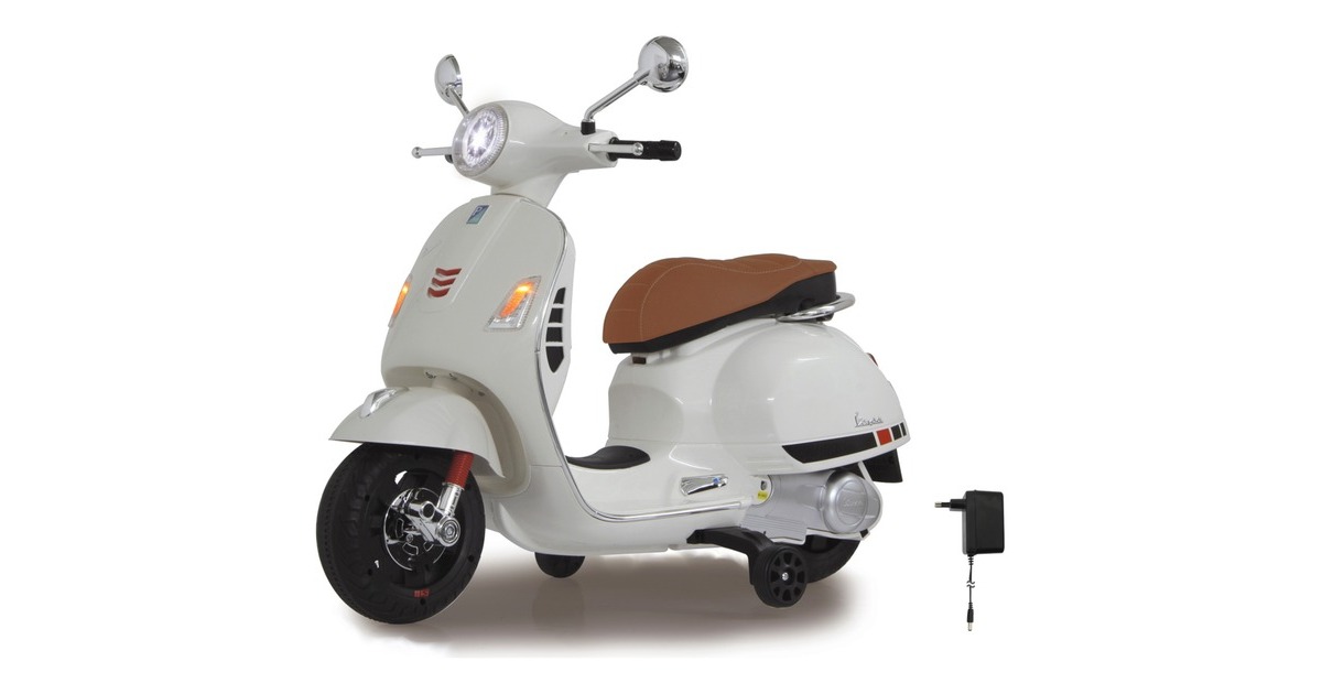 Jamara Ride-on Vespa GTS 125, Kinderfahrzeug(weiß, 12 V)
