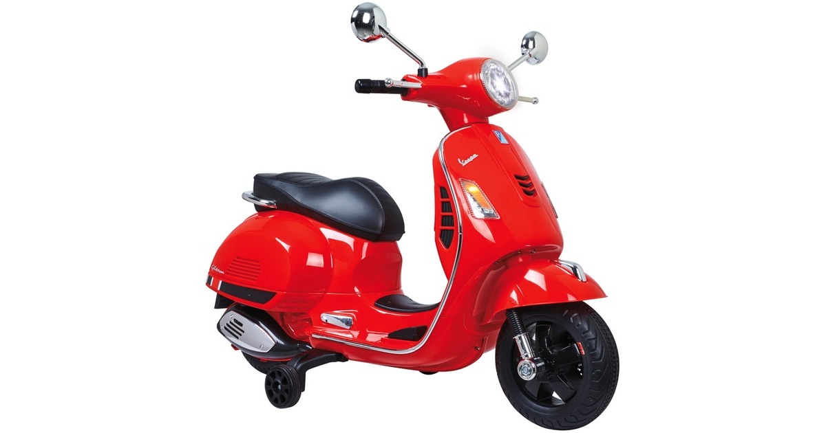 Jamara Ride-on Vespa GTS 125, Kinderfahrzeug(rot, 12 V)