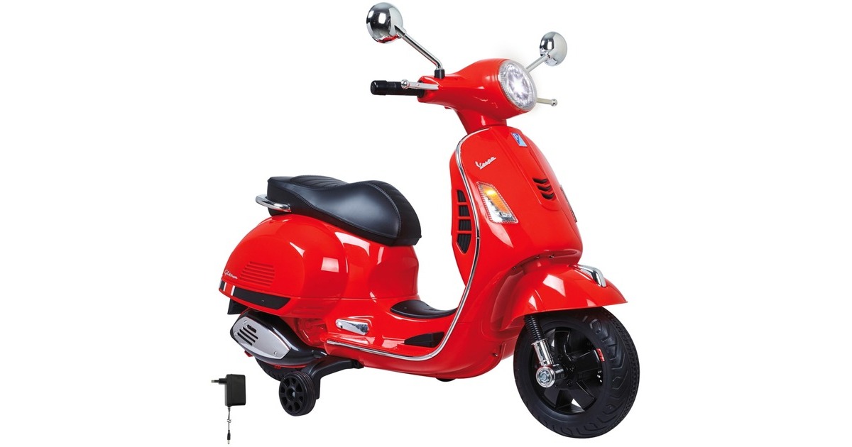 Jamara Ride-on Vespa GTS 125, Kinderfahrzeug(rot, 12 V)