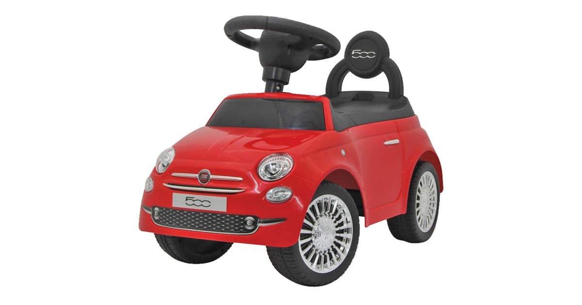Jamara Rutscher Fiat 500(rot/schwarz)